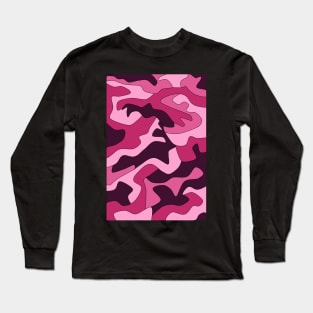 Pink Camo Long Sleeve T-Shirt